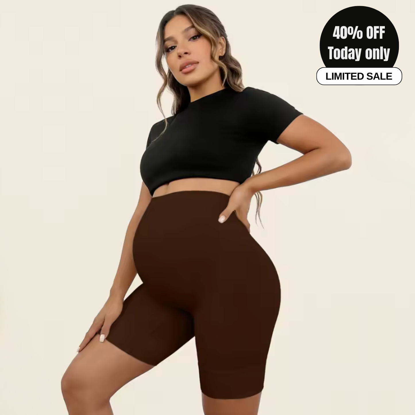 Maternity-Bloom shorts